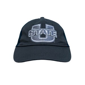 Champion, U-State, Cap, Hat, Gray